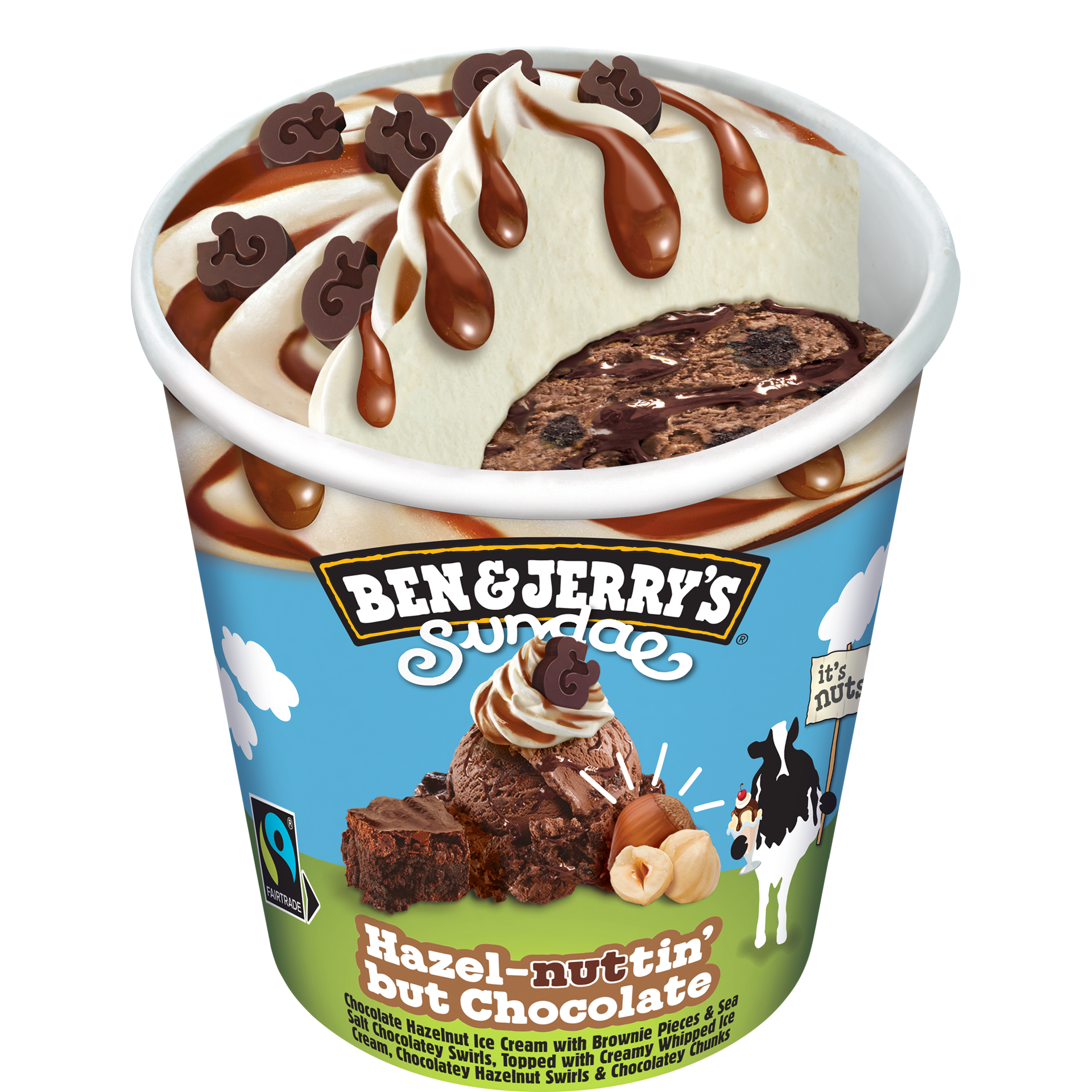 Hazel-nuttin' but Chocolate Sundaes Dessert Ice cream