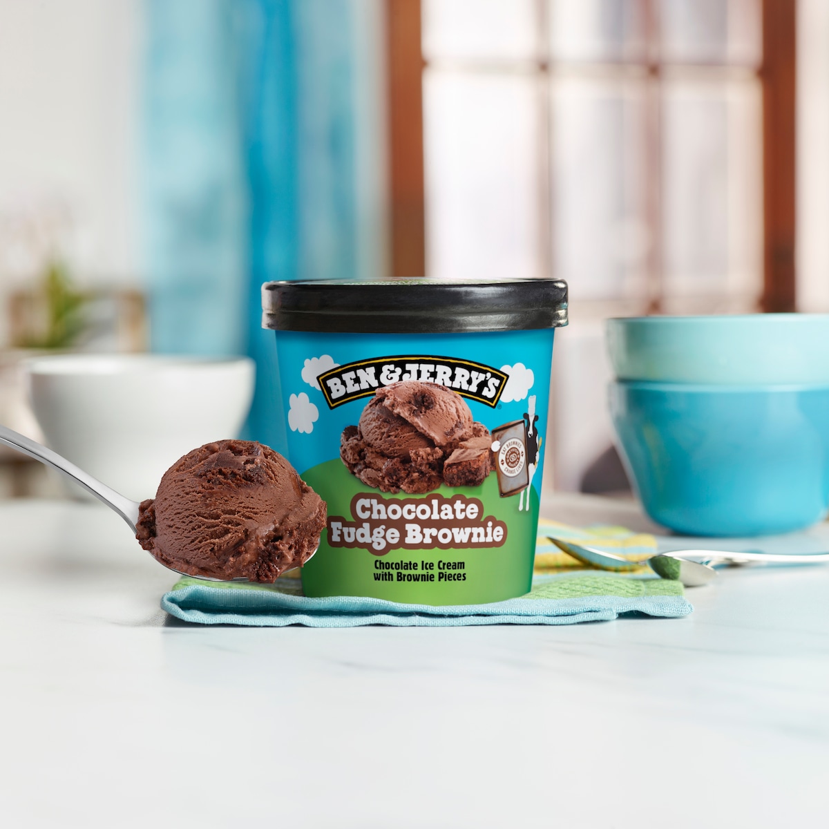 Chocolate Fudge Brownie Ice Cream - Tub 4 / 4