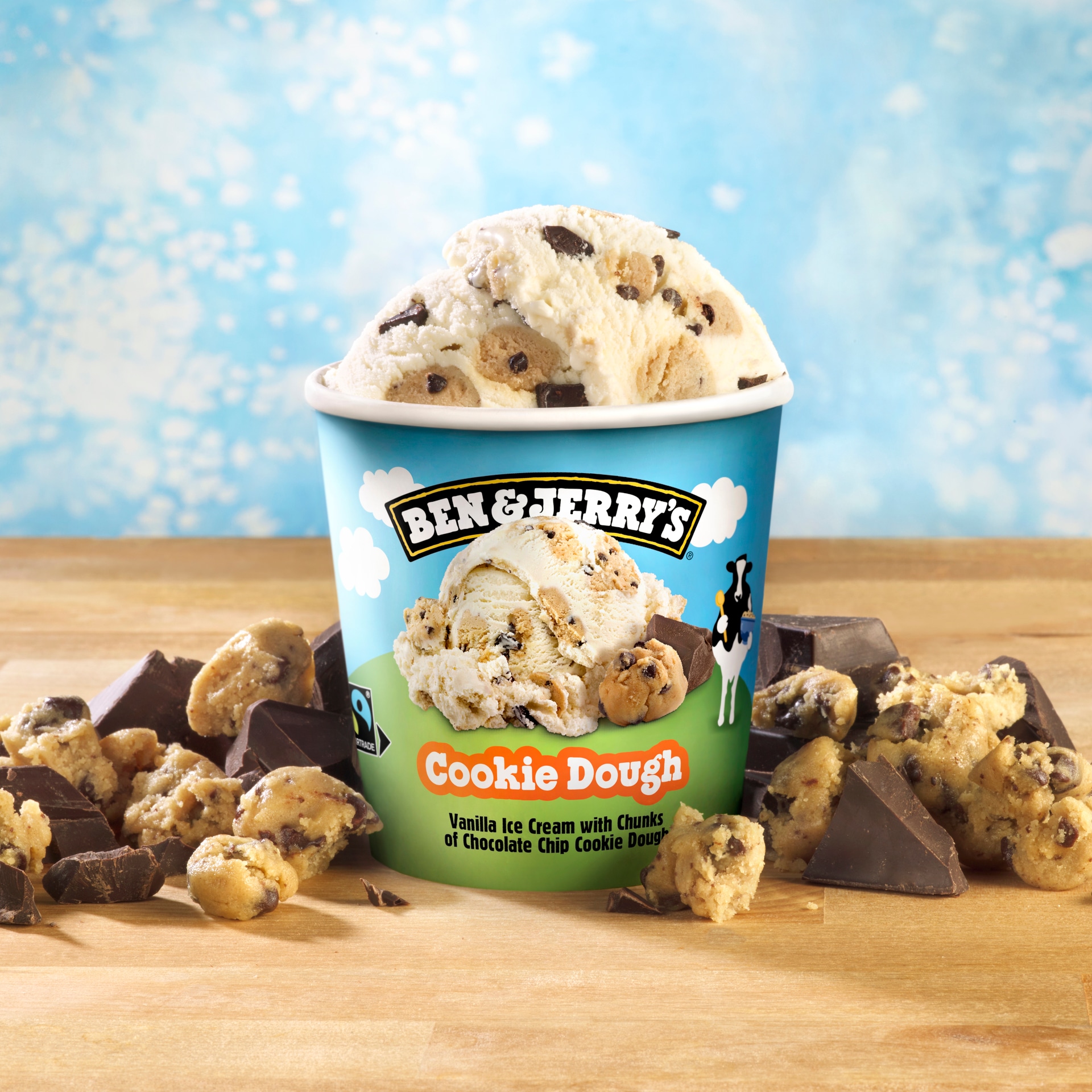 Cookie Dough Original Ice Cream Dessert Ice cream