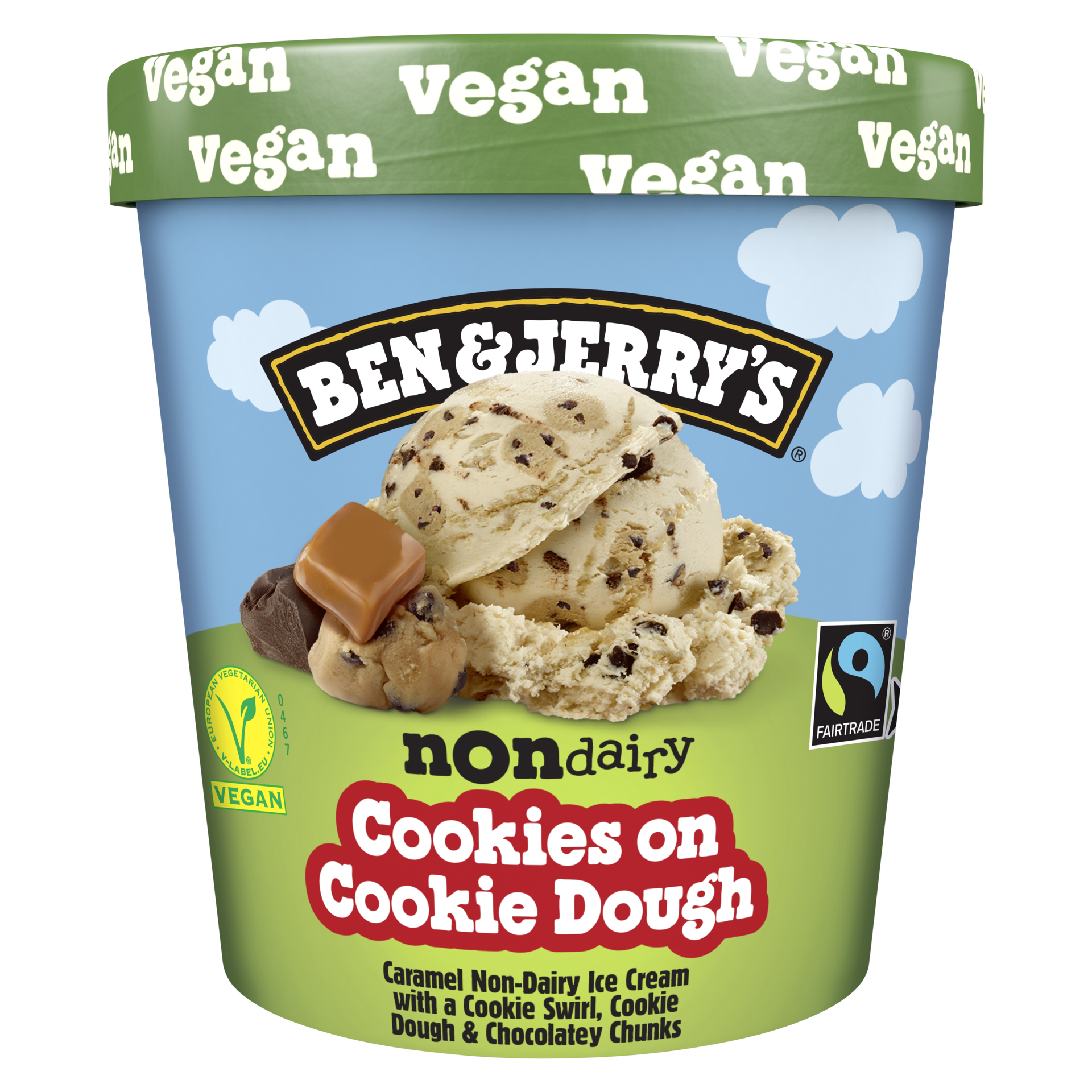 Cookies on Cookie Dough Non-Dairy Oat - Tub