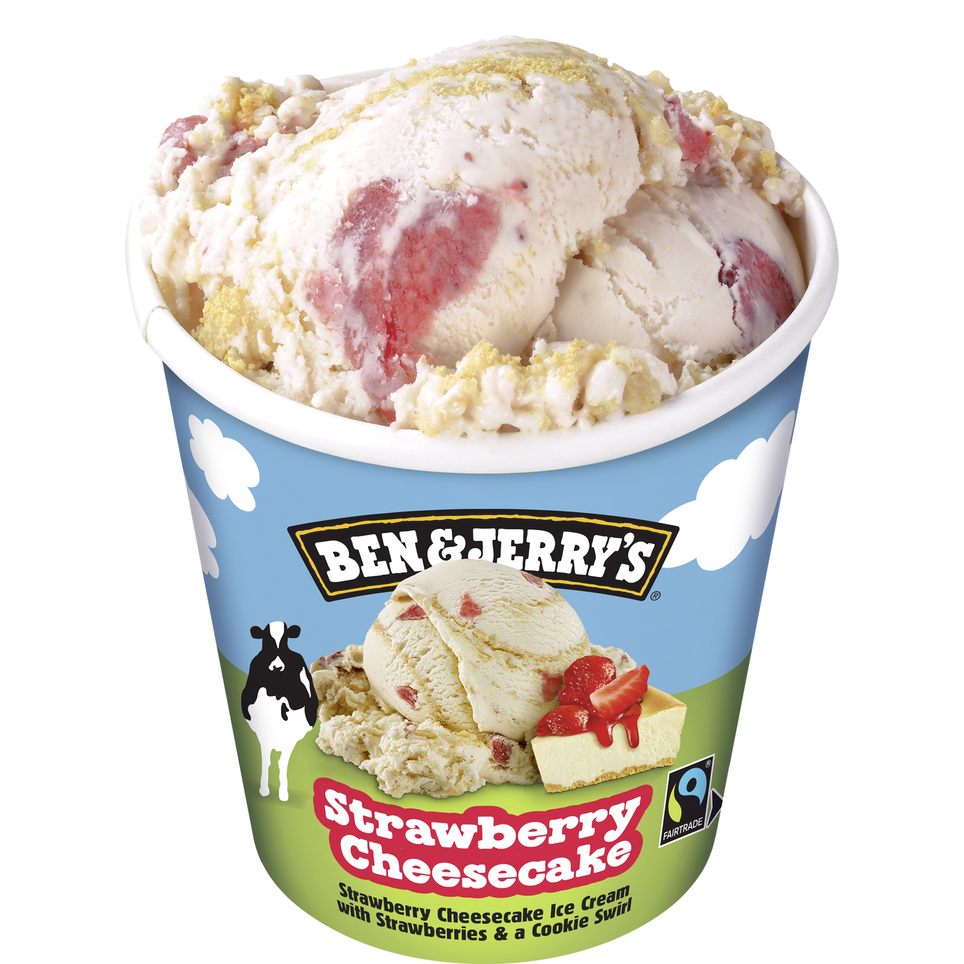 Strawberry Cheesecake Original Ice Cream Dessert Ice cream