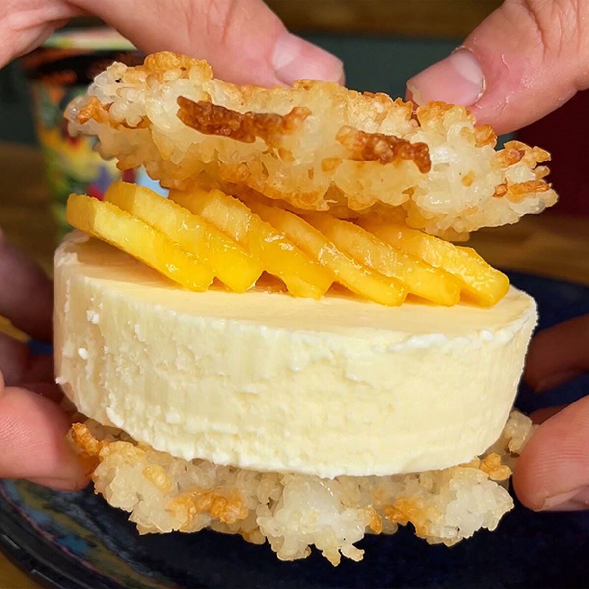 Get Tropical With Sticky Mango ‘Rice-Cream’ Sandwiches